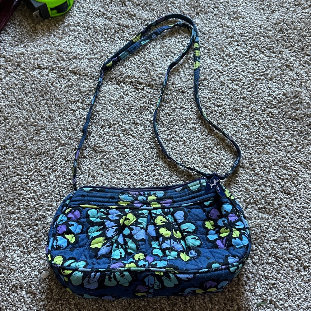 Vera Bradley Blue and Green Floral Bag